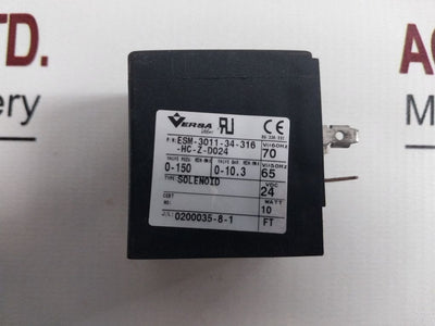 Versa Esm-3011-34-316-hc-z-d024 Solenoid Coil