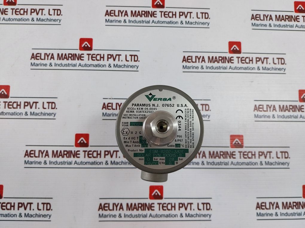 Versa Esm-8202-332E Selector Valve 24Vdc V/Hz 6 W