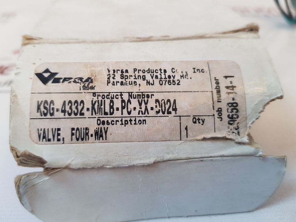Versa Ksg-4332-kmlb-pc-xx-d024 Solenoid Valve