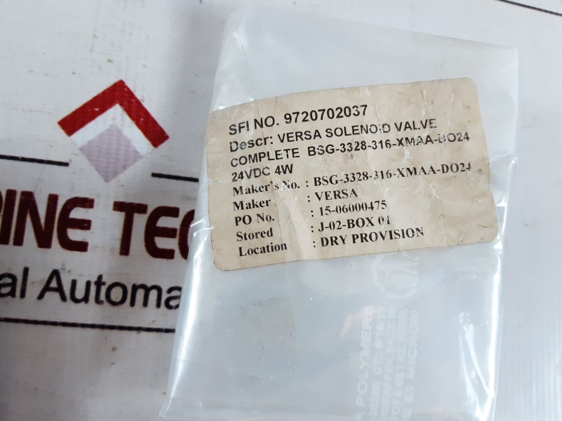 Versa P-2002-02-xmaa-d024 Solenoid Valve