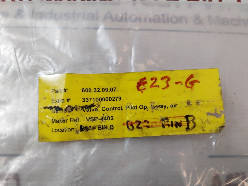 Versa Products Vsp-4402 5Way Pilot Control Valve 
