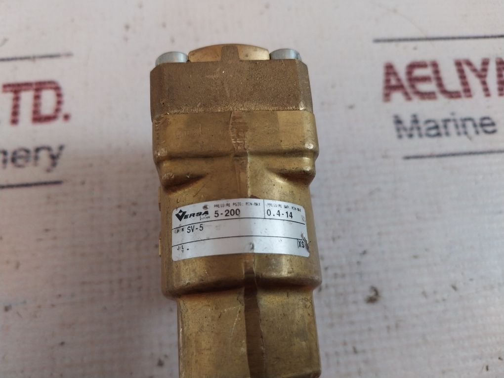 Versa Sv-5 Shuttle Valve