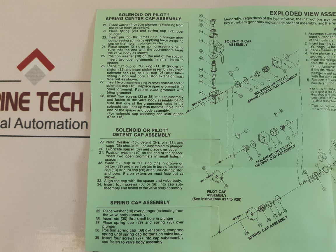Versa Valves V-4532-gg Valve Repair Kit