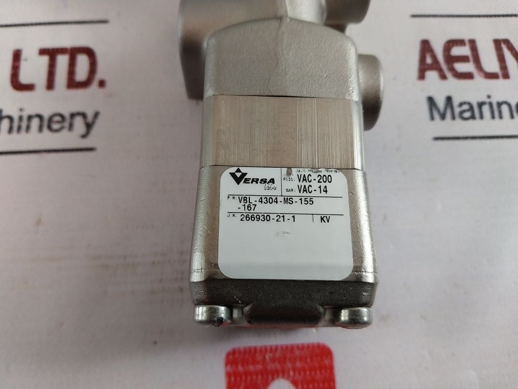 Versa Vbl-4304-ms-155-167 Pneumatic Directional Valve