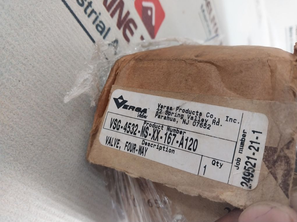 Versa Vsg-4532-ms-xx-167-a120 Four-way Valve Psi 175-40
