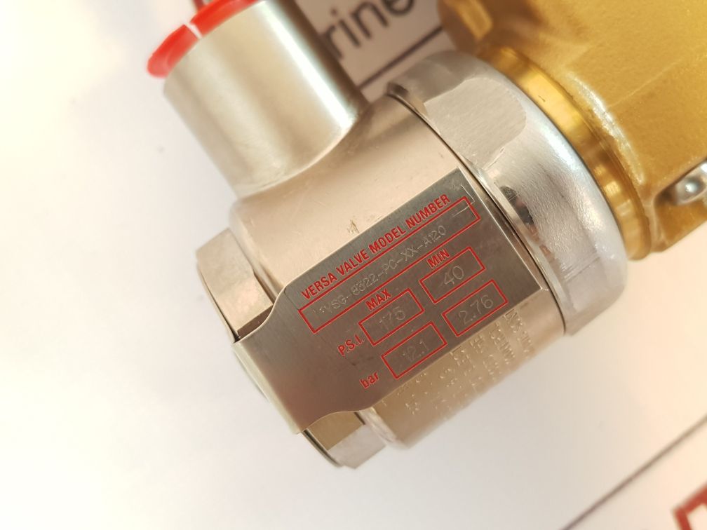 Versa Vsg-8322-pc-xx-a120 Solenoid Valve