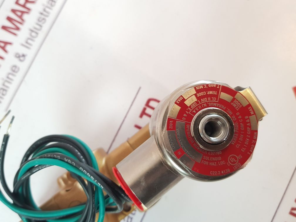 Versa Vsg-8322-pc-xx-a120 Solenoid Valve
