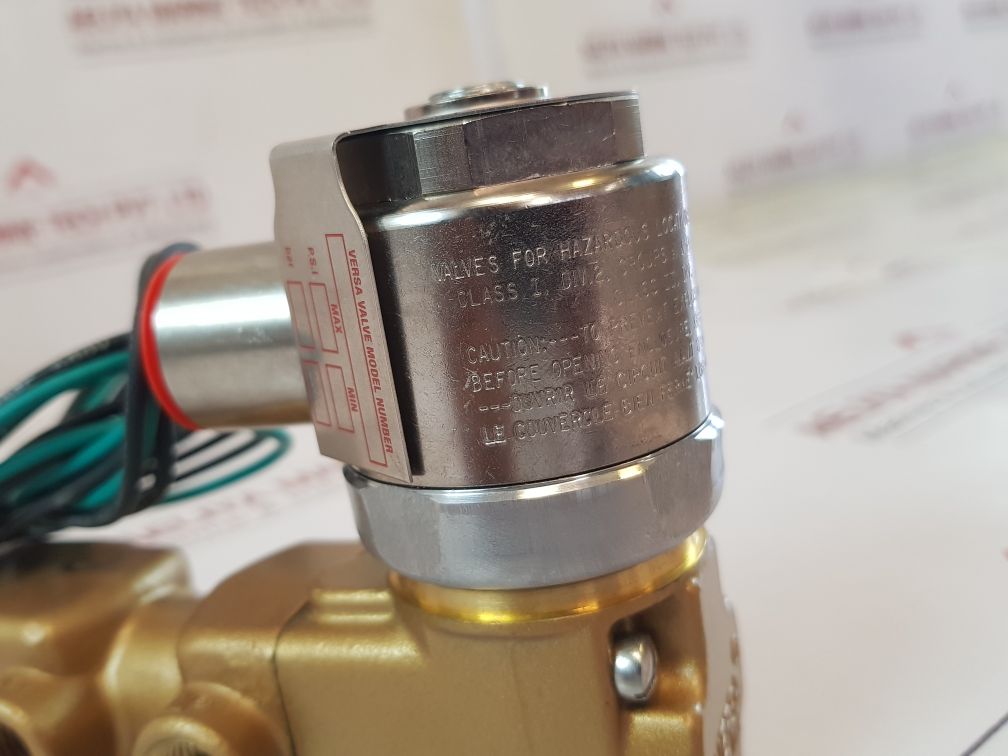 Versa Vsg-8322-pc-xx-a120 Solenoid Valve
