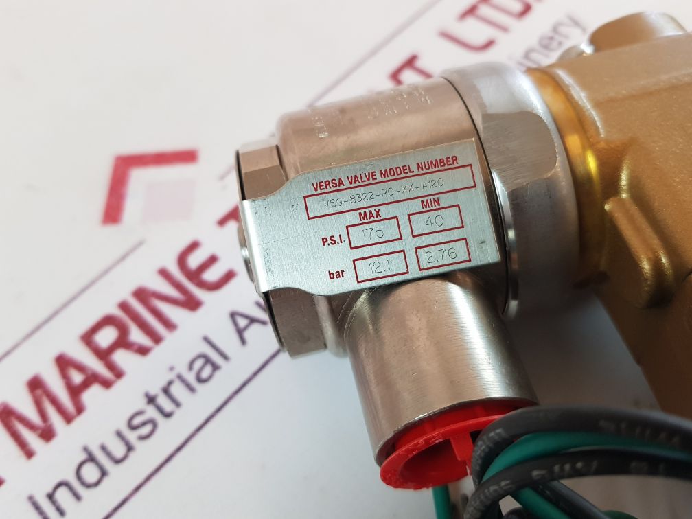 Versa Vsg-8322-pc-xx-a120 Solenoid Valve
