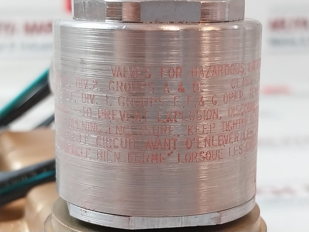 Versa Vsg-8322-xn-a120 Solenoid Valve Selector