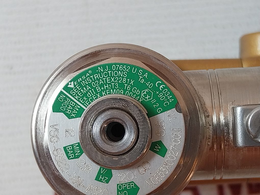 Versa Vsg-8322-xn-a120 Solenoid Valve Selector