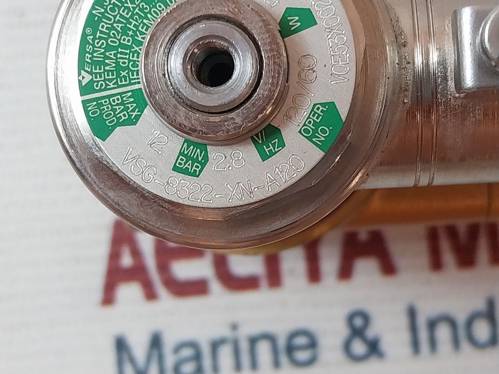 Versa Vsg-8322-xn-a120 Solenoid Valve Selector