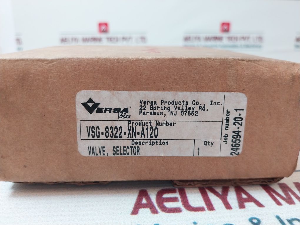 Versa Vsg-8322-xn-a120 Solenoid Valve Selector