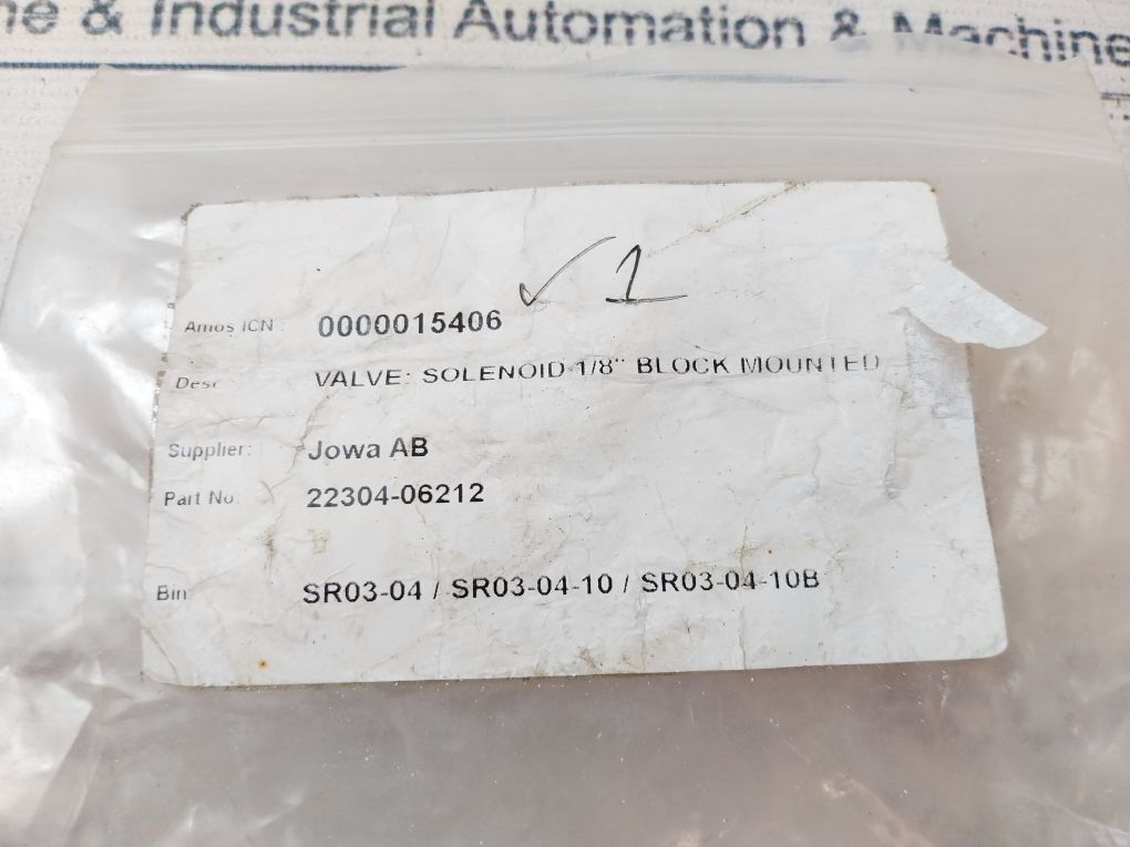 Vesta Be 1M-2 Solenoid Valve