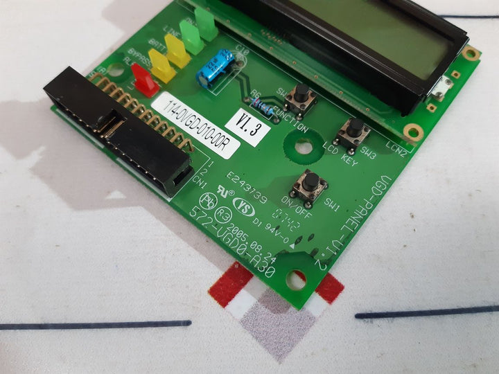 Vgd-panel-v1.2 Display Card 572-vgd0-a30