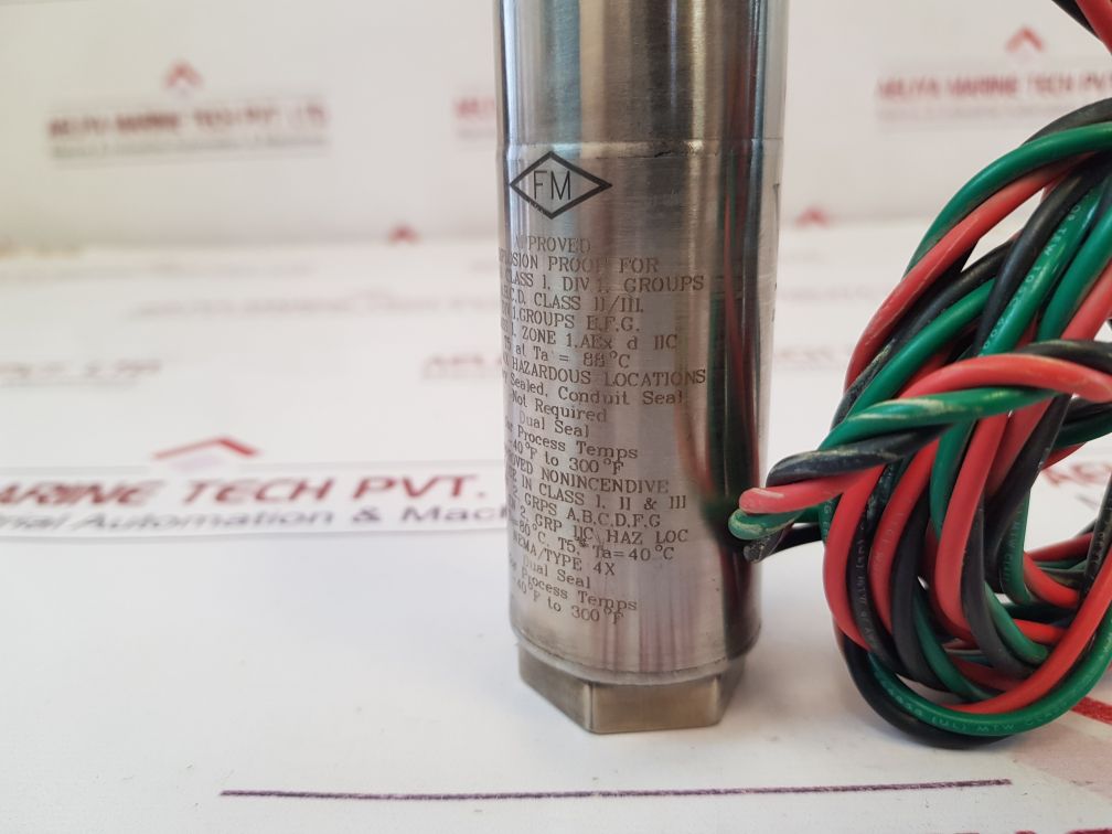 Viatran 5705Bhst27H Pressure Transmitter 0-6000 Psis