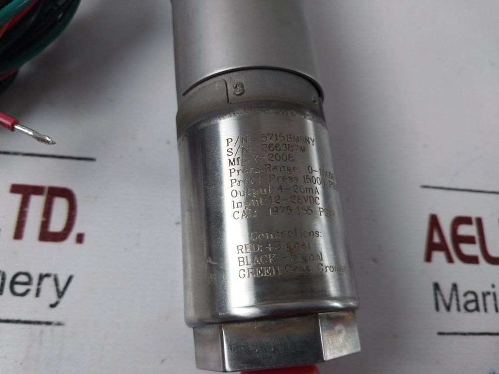 Viatran 5715Bmsny Pressure Transmitter