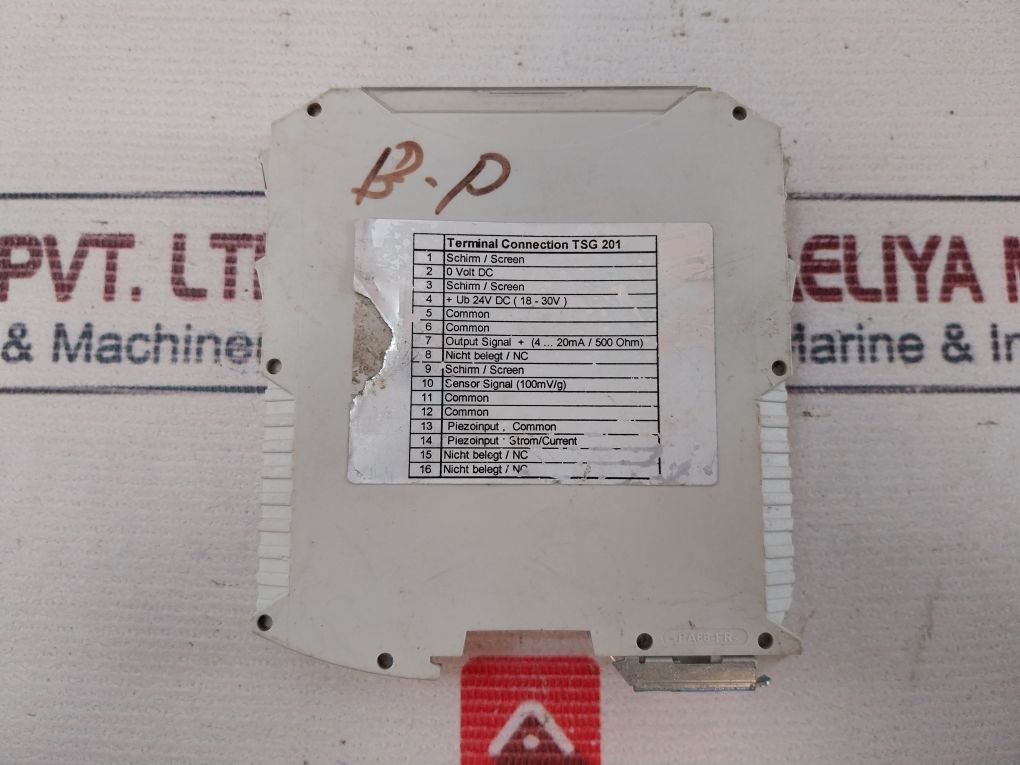 Vibro-meter Tsg 201 Transmitter 18-30V