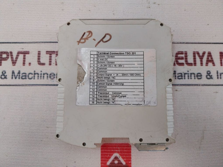 Vibro-meter Tsg 201 Transmitter 18-30V