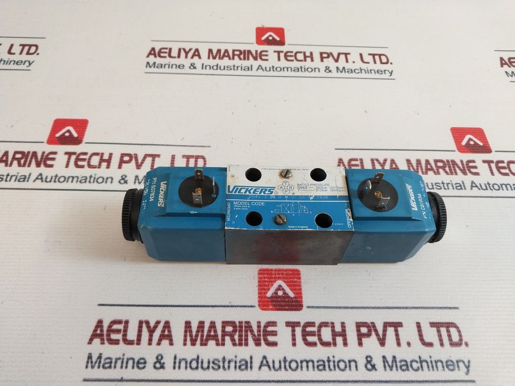 Vickers Dg4V 3 2N H M U1 D6 60 En38 Hydraulic Directional Valve
