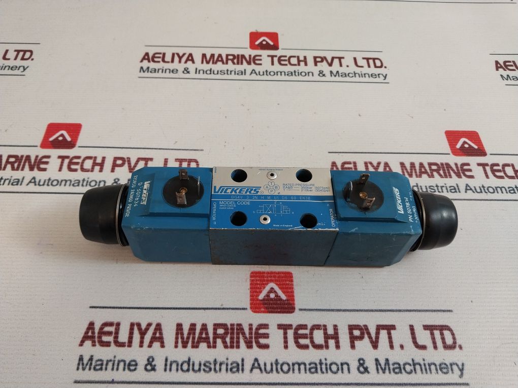 Vickers Dg4V 3 2N H M U1 D6 60 En38 Hydraulic Directional Valve 240V 60