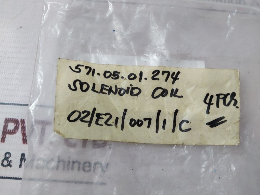 Vickers Nn 865835 Solenoid Coil 24V