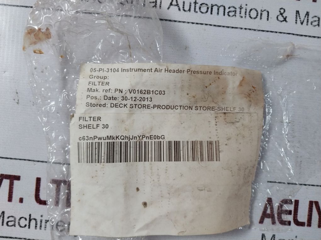 Vickers V0162B1C03 Filter Element