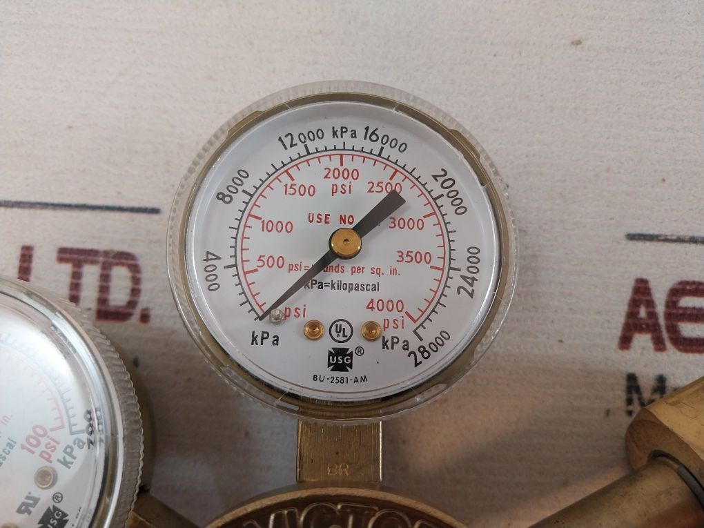 Victor Sr250C-540 Oxygen Cylinder Regulator