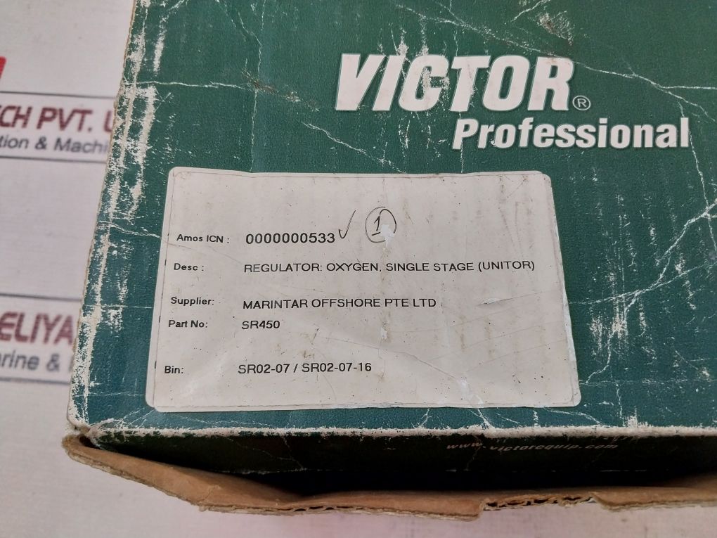 Victor Sr 450D Pressure Regulator 3000 Psig