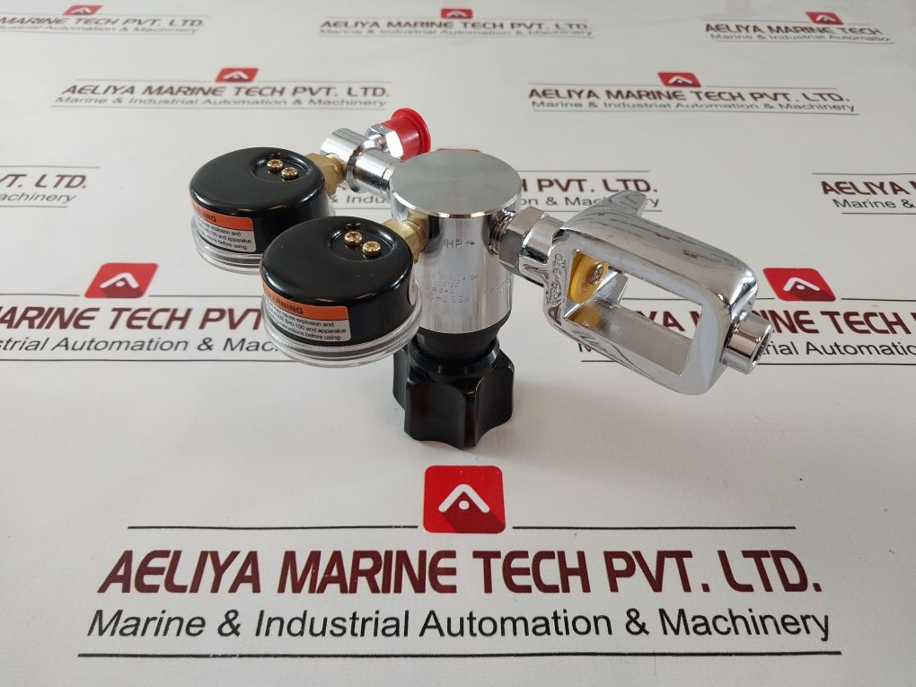 Victor Vmg-15Sy Medical Oxygen Regulator Dual Gauge