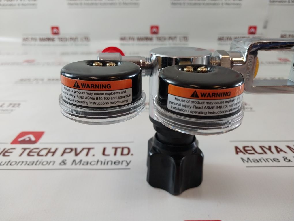 Victor Vmg-15Sy Medical Oxygen Regulator Dual Gauge