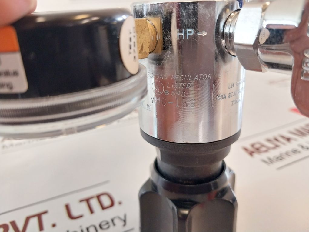 Victor Vmg-15Sy Medical Oxygen Regulator Dual Gauge