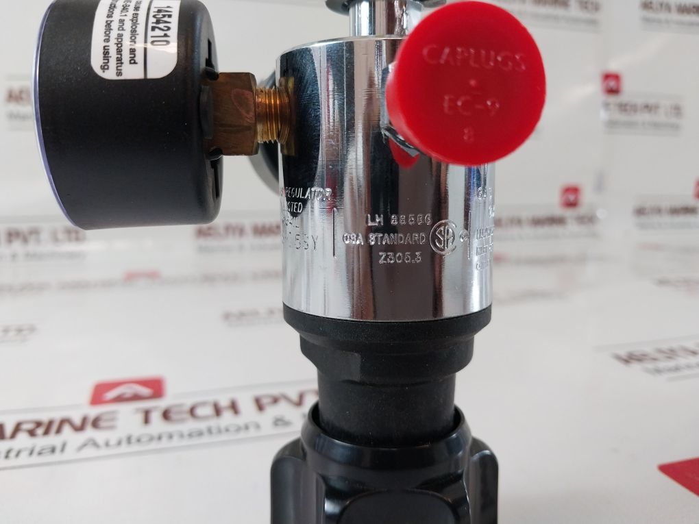 Victor/Wika Vms-15Sy Compressed Gas Regulator 0781-3060
