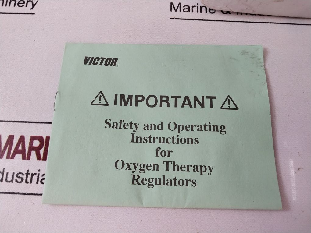 Victor/Wika Vms-15Sy Compressed Gas Regulator 0781-3060