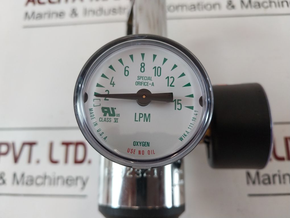 Victor/Wika Vms-15Sy Compressed Gas Regulator 0781-3060