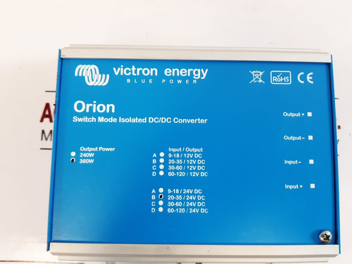 Victron Energy Switch Mode Isolated DcDc Converter 360W