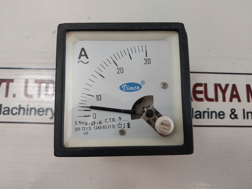 Vimco Sr-72 Analogue Meter