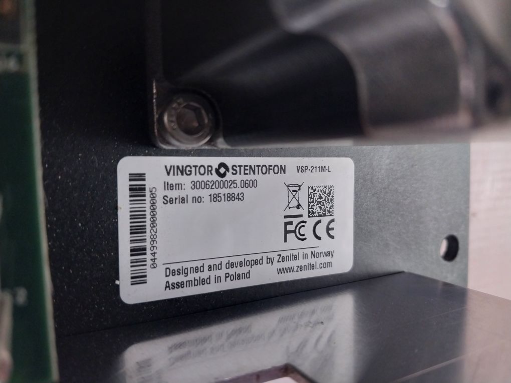 Vingtor-stentofon Vsp-211M-l Batteryless Telephone System