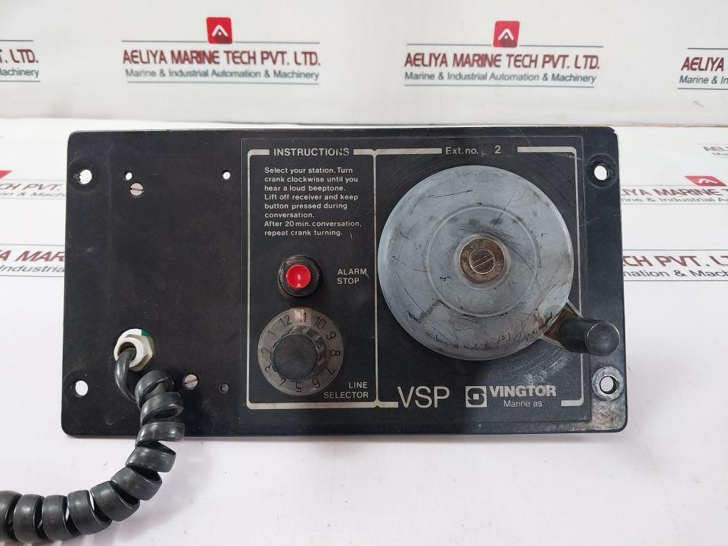 Vingtor Marine Vp-0412 Emergency Telephone Ext.No. 2