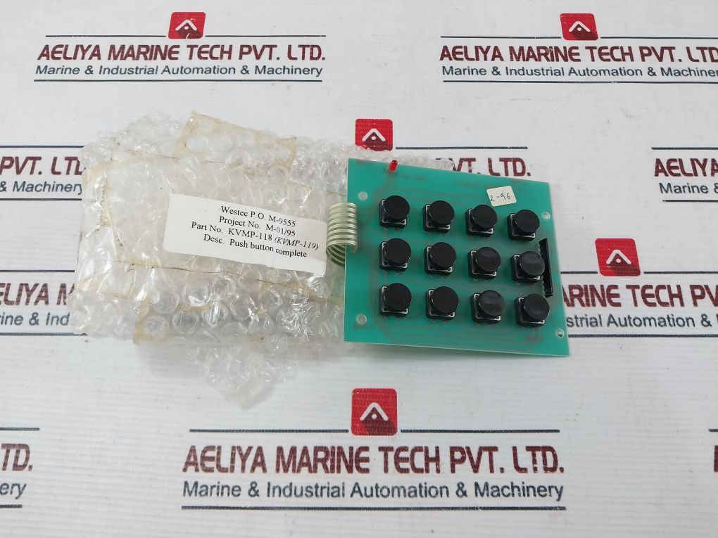 Vingtor Marine Vp-1021 Push Button Complete Printed Circuit Board