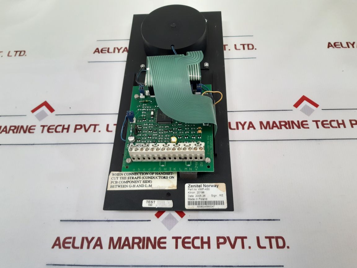 Vingtor Vmp-430 Main Station For Flush Mounting 20196 Used
