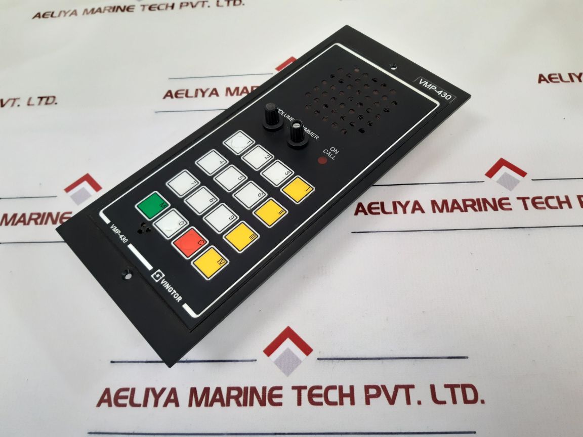 Vingtor Vmp-430 Main Station For Flush Mounting 20196 Used
