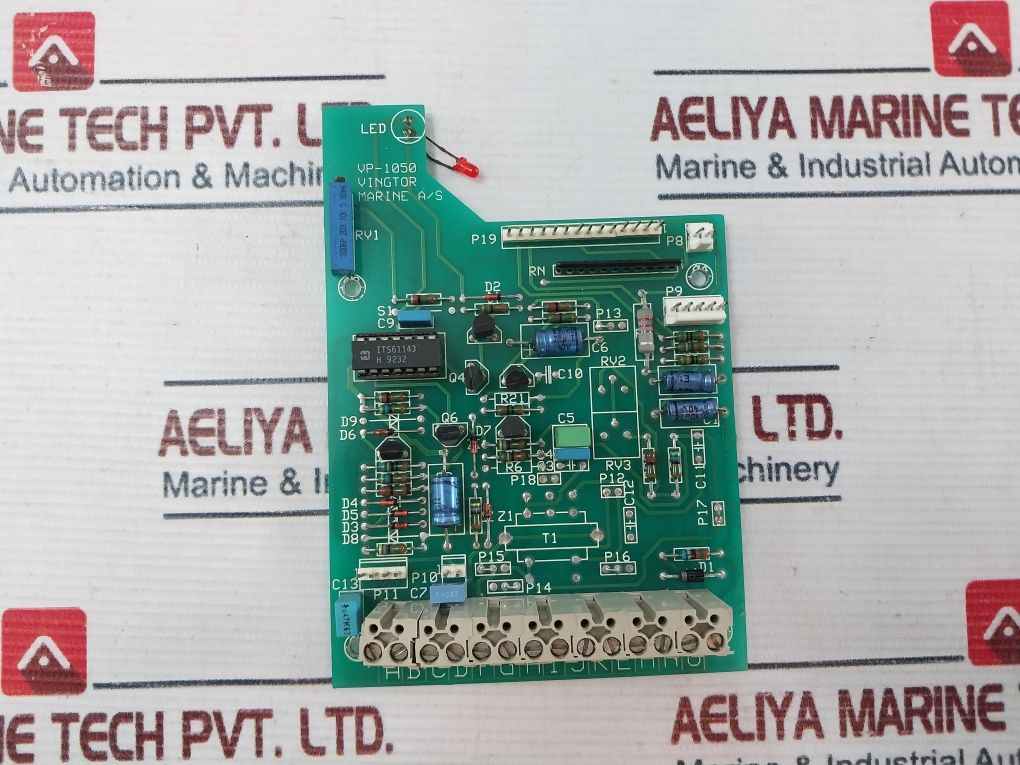 Vingtor Vp-1050 Printed Circuit Board 10382 9624 158