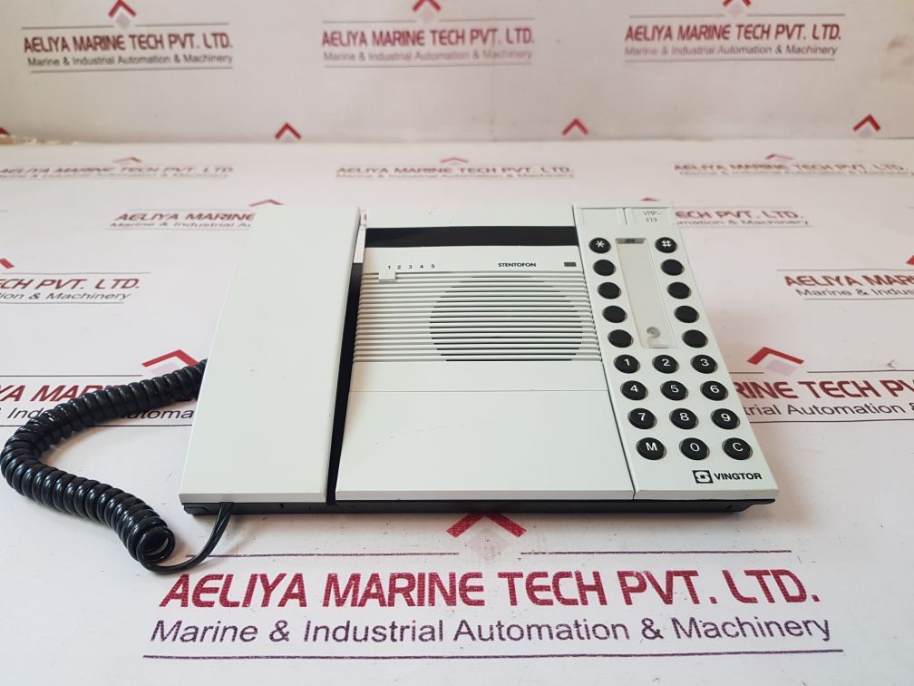 Vingtor Zenitel Vmp-619 Derek Master Station W/Handset Vmp-619.0221