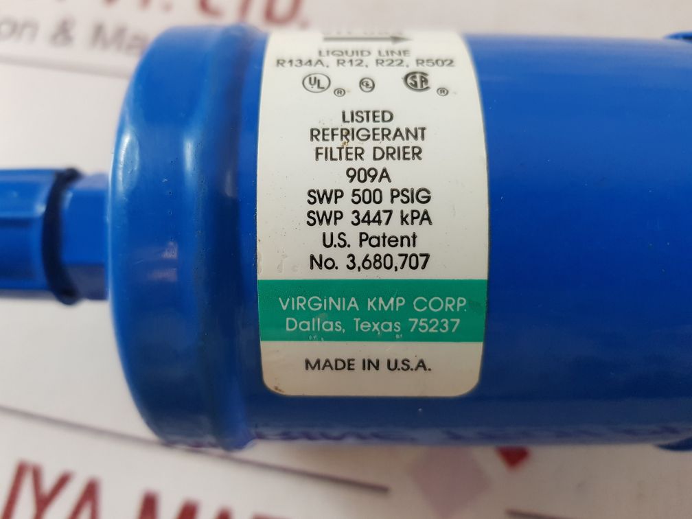 Virginia Kmp Vh-084 Refrigerant Filter Drier