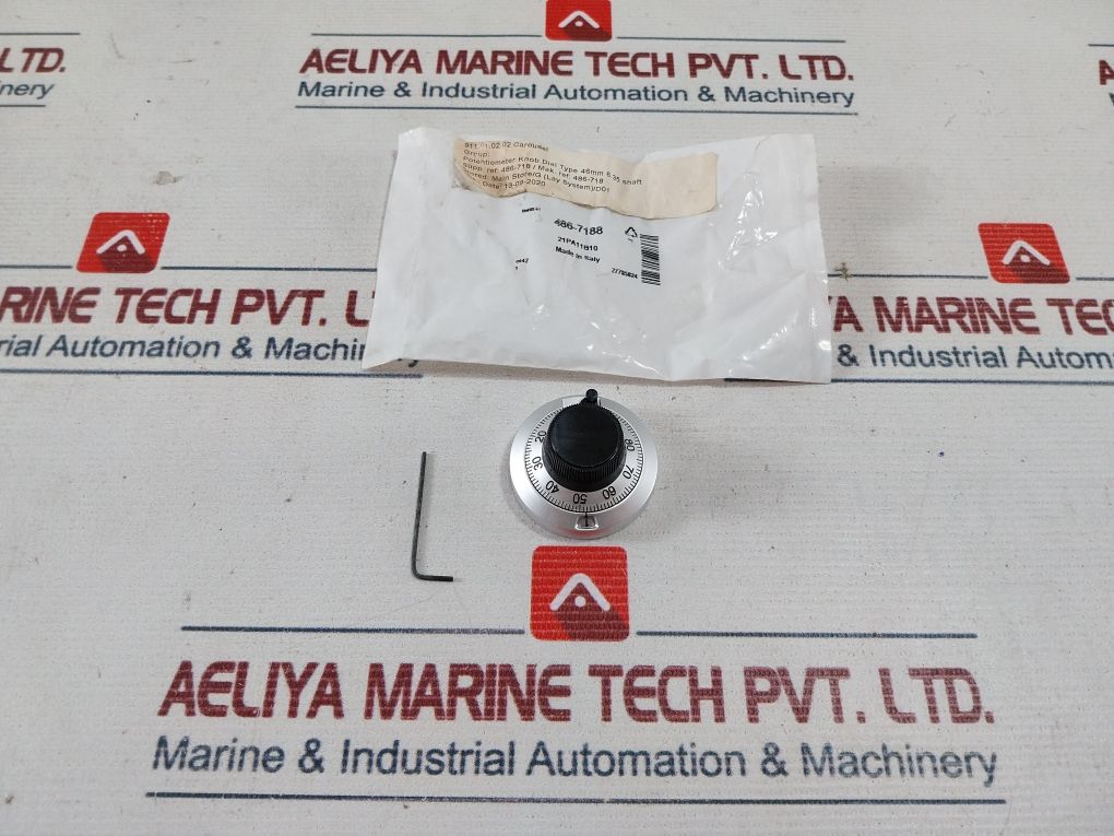 Vishay 21P-a-11 Potentiometer Knob For Dial Type 46Mm 6.35 Shaft
