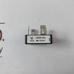 Lot Of 2X Vishay 36Mb100A 4 Pin Single Phase Power Bridge Rectifier