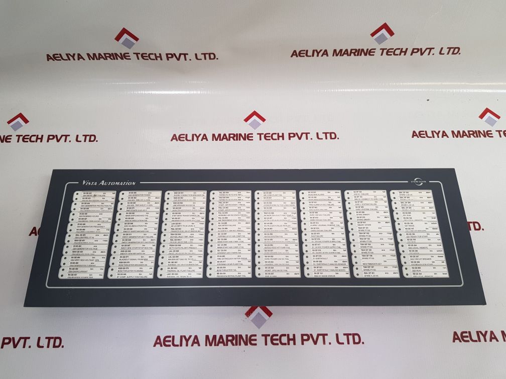 Vista Automation A205.3 Sub Dad Data Acquisition Display Used One