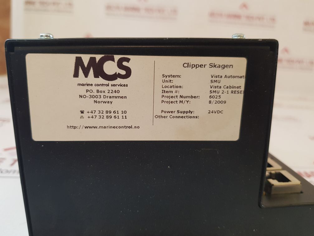 Vista AutomationStein Sohn Smu Substation Management Unit