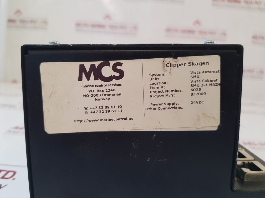 Vista AutomationStein Sohn Smu Substation Management Unit Smu 2-1 Main